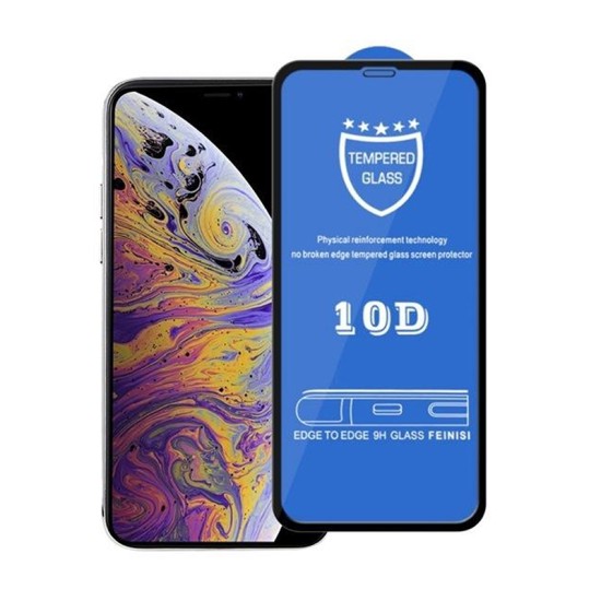 SCREEN GLASS PRTECTOR 10D XIAOMI MI 9 BLACK